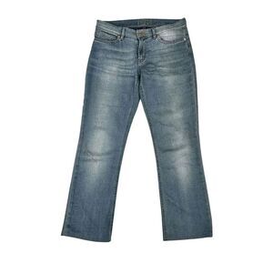 Escada Sport Luca Jeans EU 36 US 4/6 Waist 29 Blue Ankle Bootcut Made In Italy